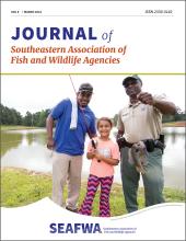 SEAFWA Journal Cover - Volume 9, March 2022